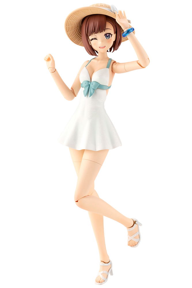 Sousaishojoteien 1/10 Scale Plastic Model Kit: Takanashi Koyomi Swim Style image 1