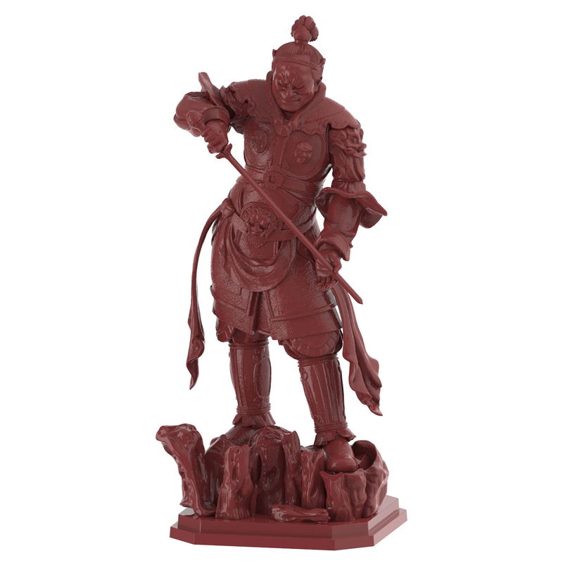 ARTPLA Shitennou Statue Zochoten Plastic Model Kit image 1