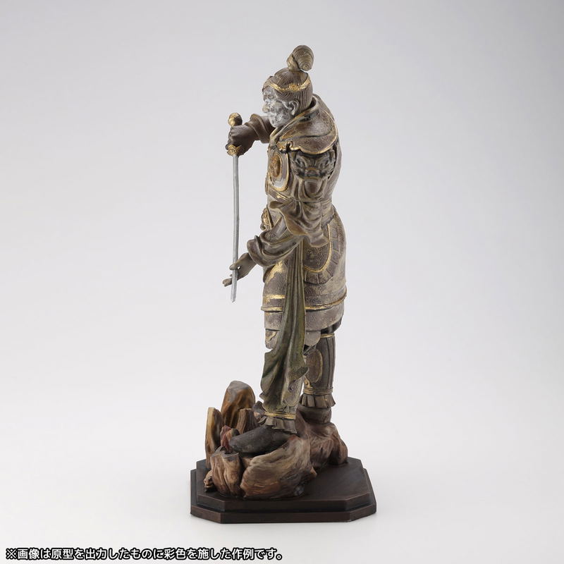 ARTPLA Shitennou Statue Zochoten Plastic Model Kit image 12