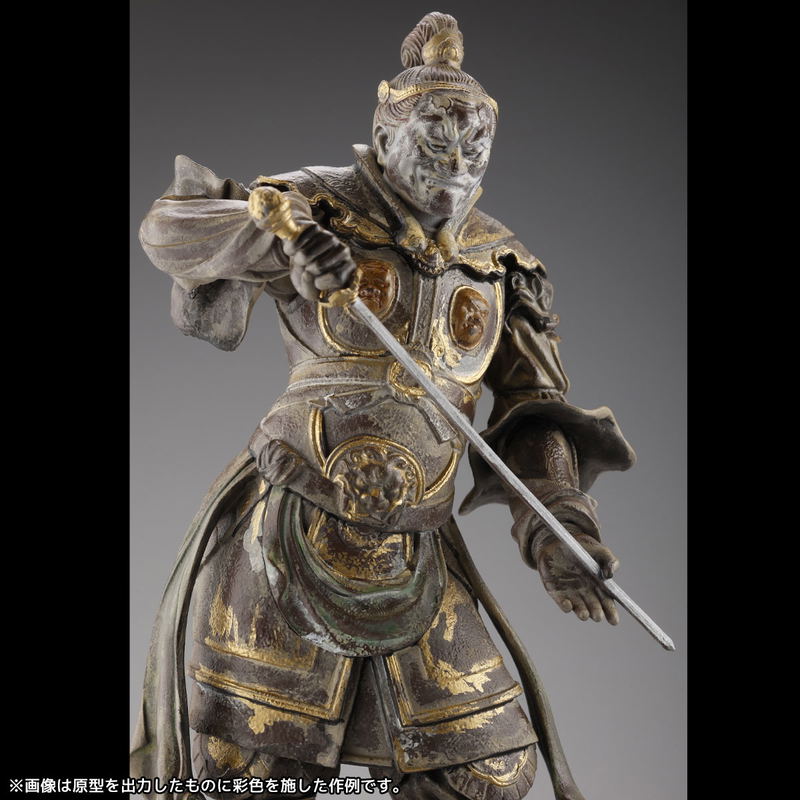 ARTPLA Shitennou Statue Zochoten Plastic Model Kit image 13