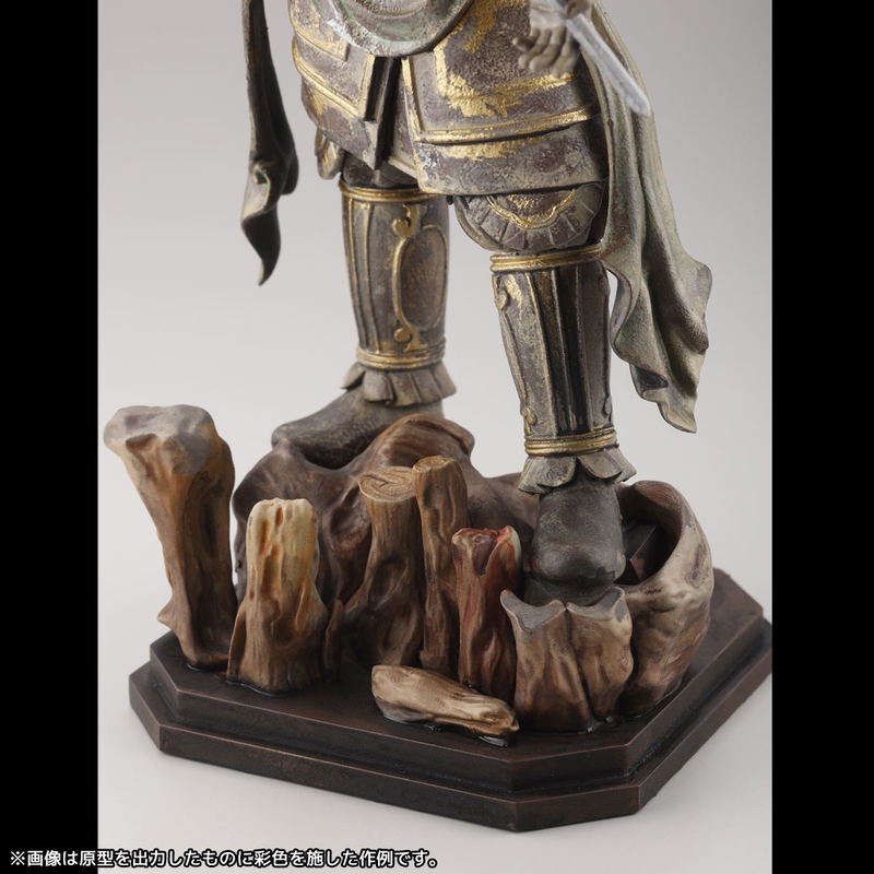ARTPLA Shitennou Statue Zochoten Plastic Model Kit image 14