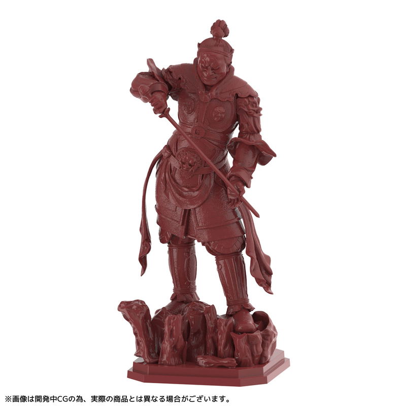 ARTPLA Shitennou Statue Zochoten Plastic Model Kit image 3