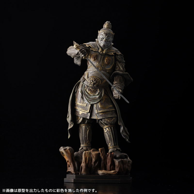 ARTPLA Shitennou Statue Zochoten Plastic Model Kit image 4