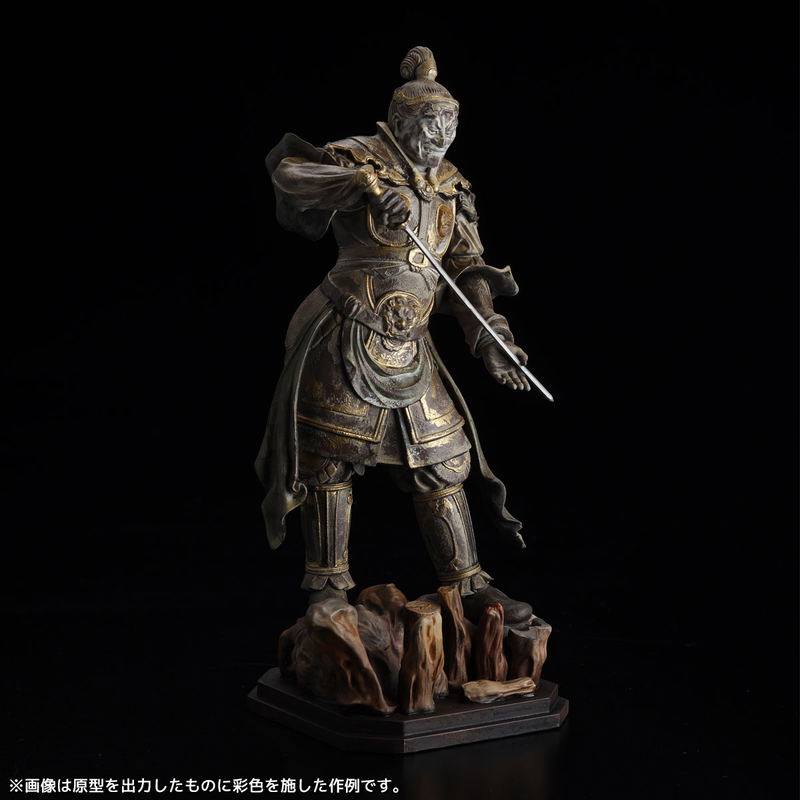 ARTPLA Shitennou Statue Zochoten Plastic Model Kit image 5