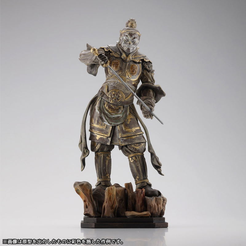 ARTPLA Shitennou Statue Zochoten Plastic Model Kit image 7