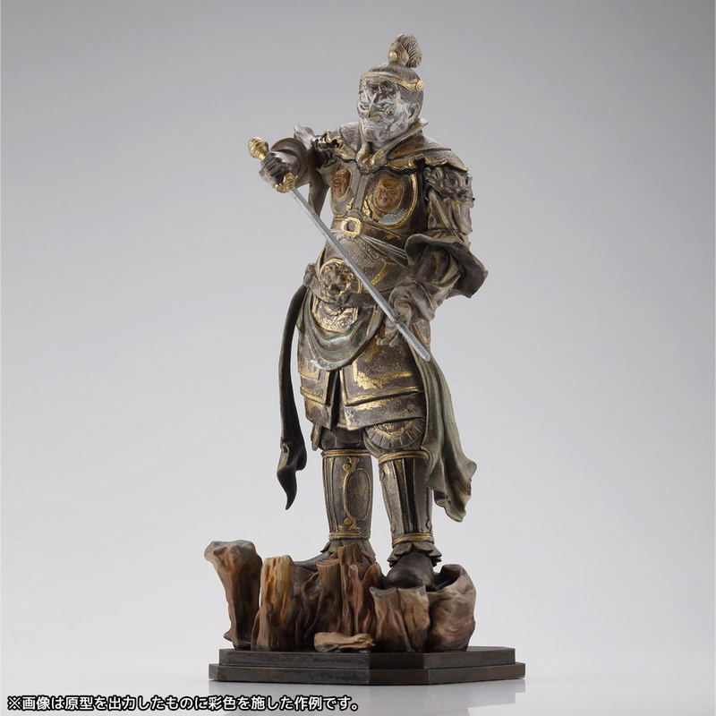 ARTPLA Shitennou Statue Zochoten Plastic Model Kit image 8