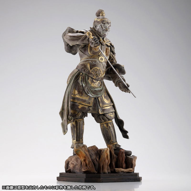 ARTPLA Shitennou Statue Zochoten Plastic Model Kit image 9