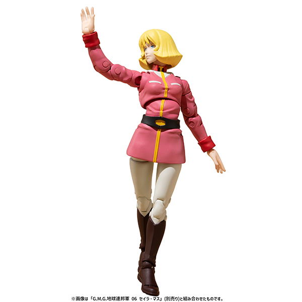 Gundam Military Generation Mobile Suit Gundam E.F.G.F. 08V-SP 1/18 Scale Pre-Painted Figure: Standard Soldier & E.F.G.F.'s Custom Buggy image 19