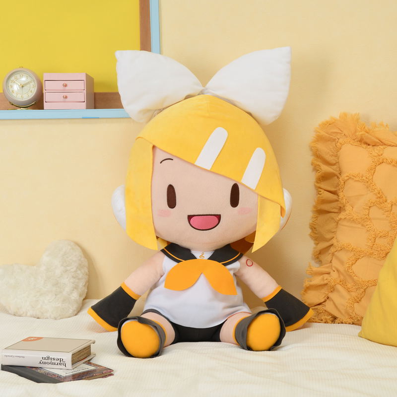 Hatsune Miku Series Fuwa Petit Dodeka Jumbo Plush: Kagamine Rin image 5