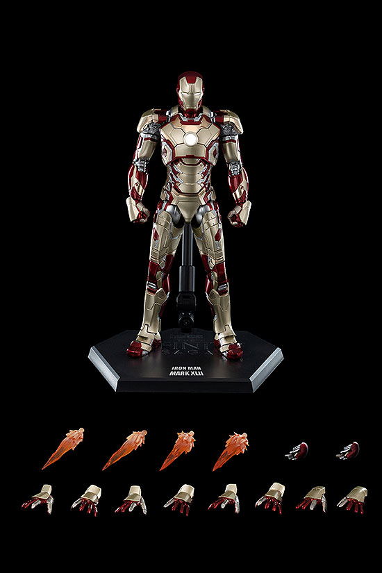 Marvel Studios The Infinity Saga 1/12 Scale Pre-Painted Action Figure: DLX Iron Man Mark 42 image 11