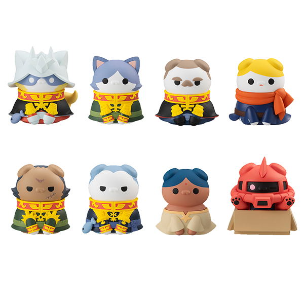 Mega Cat Project Mobile Suit Gundam: Mobile Suit Nyandam Principality of Zeon Nya! (Set of 8 Pieces) image 1