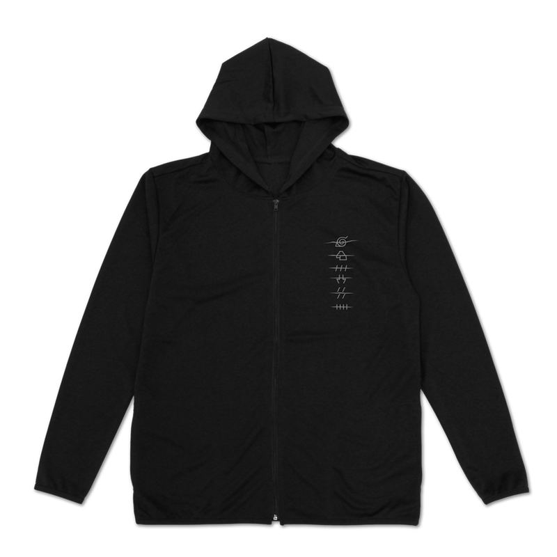 Naruto Shippuden - Akatsuki Thin Dry Hoodie (Black | Size L) image 2