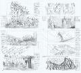 Shinji Higuchi Tokusatsu Field Book - Video Plan/Sketch thumbnail 3