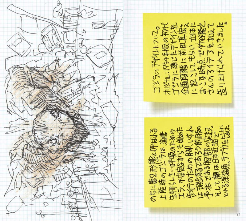Shinji Higuchi Tokusatsu Field Book - Video Plan/Sketch image 4