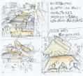 Shinji Higuchi Tokusatsu Field Book - Video Plan/Sketch thumbnail 5