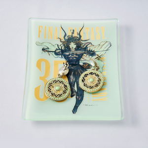 Final Fantasy 35th Anniversary Glass Plate_