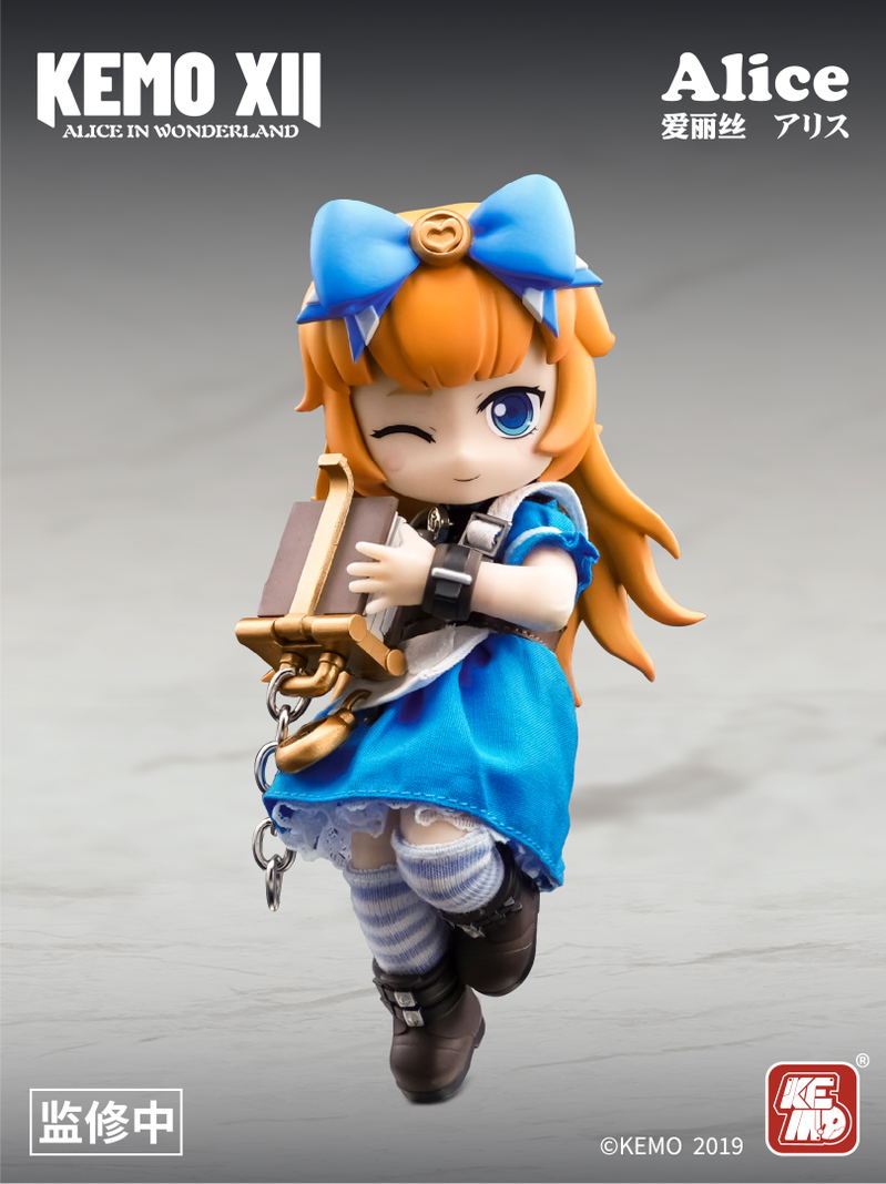 KEMO XII DOLL Alice in Wonderland Alice Deformed Action Doll image 4