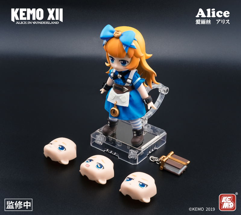 KEMO XII DOLL Alice in Wonderland Alice Deformed Action Doll image 6