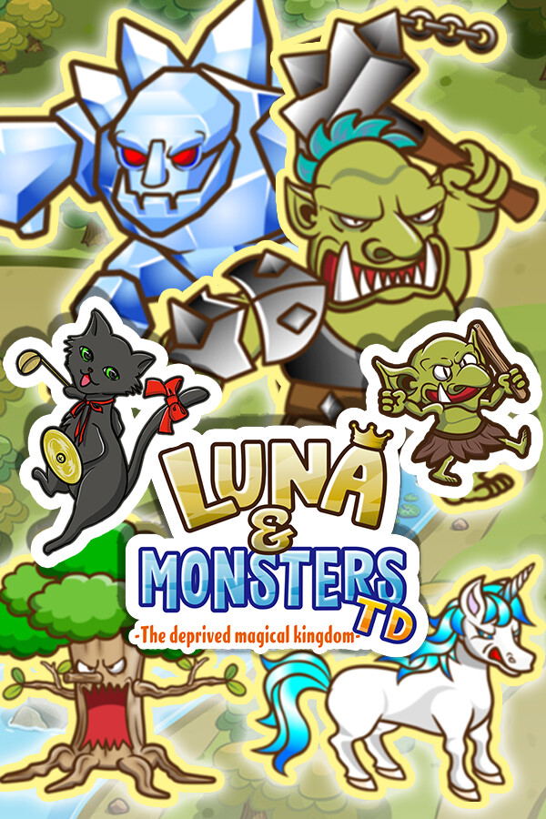 Luna & Monsters Tower Defense The deprived magical kingdom <span class="ext" style="background-color: #2a475e; color: #FFFFFF;">STEAM</span> <span class="ext ext_digital">digital</span> image 1