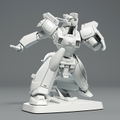 Mobile Police Patlabor PLAMAX MF-71 Plastic Model Kit: Minimum Factory Ingram & Crab-Man High Leg Labor Color Ver. thumbnail 4