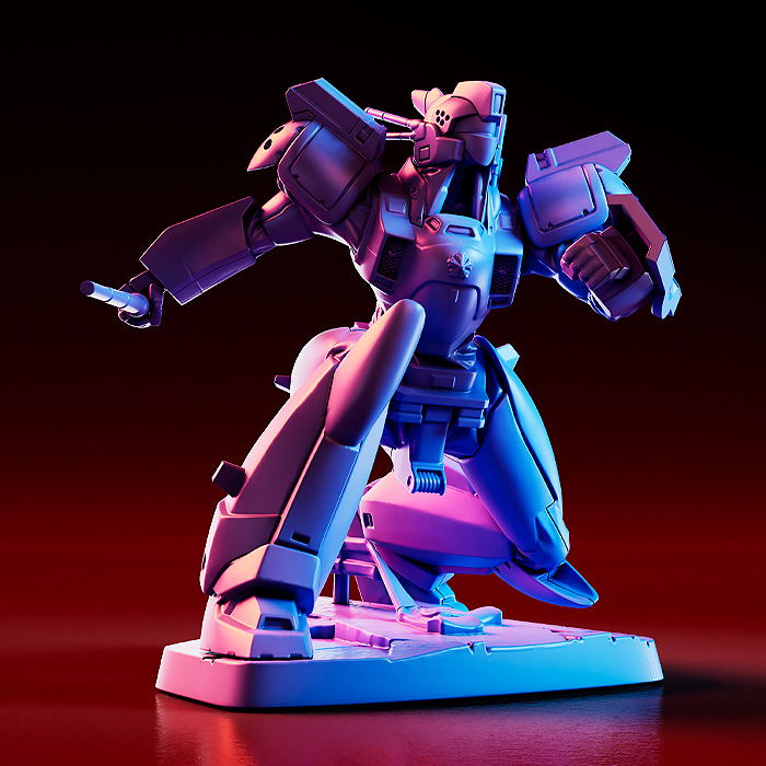 Mobile Police Patlabor PLAMAX MF-72 Plastic Model Kit: Minimum Factory Ingram & Crab-Man High Leg Effect Color Ver. image 2