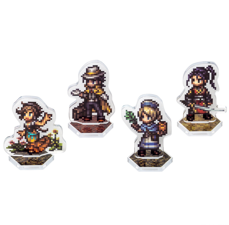 Octopath Traveler II Acrylic Stand Set: West Continent image 2