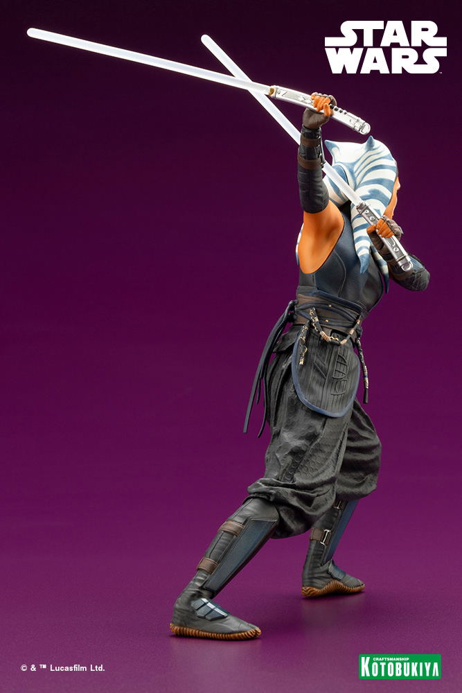ARTFX+ Star Wars The Mandalorian 1/10 Scale Pre-Painted Figure: Ahsoka Tano image 7