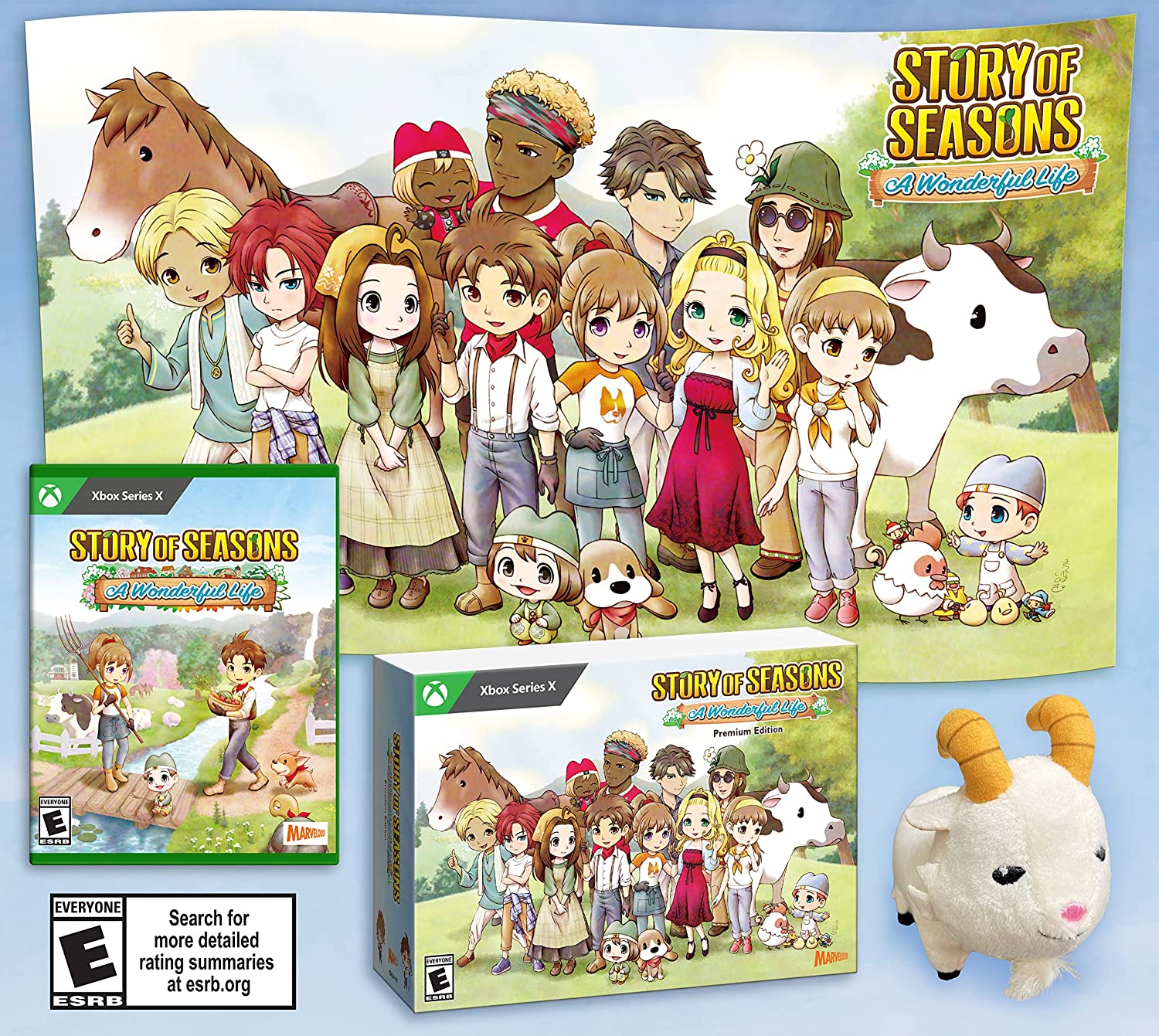 Story of Seasons: A Wonderful Life [Premium Edition] — Import Game Deal