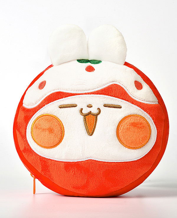 Strawberry Dafu 2-in-1 Miniature Pillow + Eye Mask: Dafu image 2