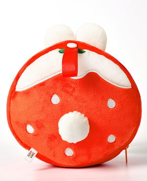 Strawberry Dafu 2-in-1 Miniature Pillow + Eye Mask: Dafu_