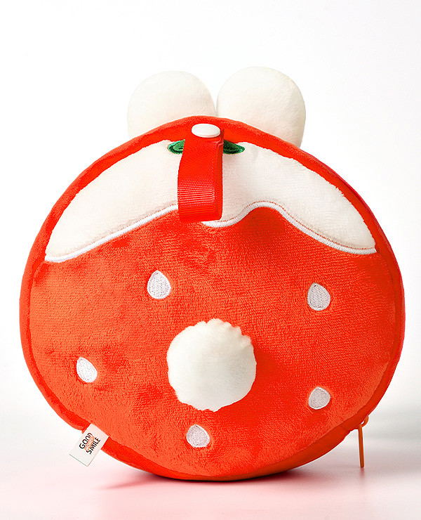Strawberry Dafu 2-in-1 Miniature Pillow + Eye Mask: Dafu image 3