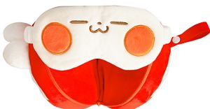 Strawberry Dafu 2-in-1 Miniature Pillow + Eye Mask: Dafu