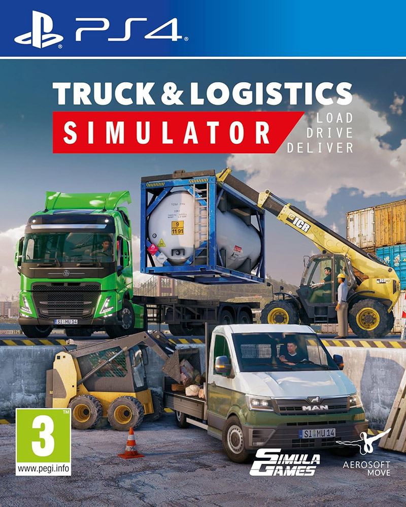 PlayStation & for 4 Logistics Simulator Truck