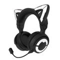 Yowu Cat Ear Headphones IV Black thumbnail 1