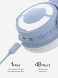 Yowu Cat Ear Headphones IV Black thumbnail 10