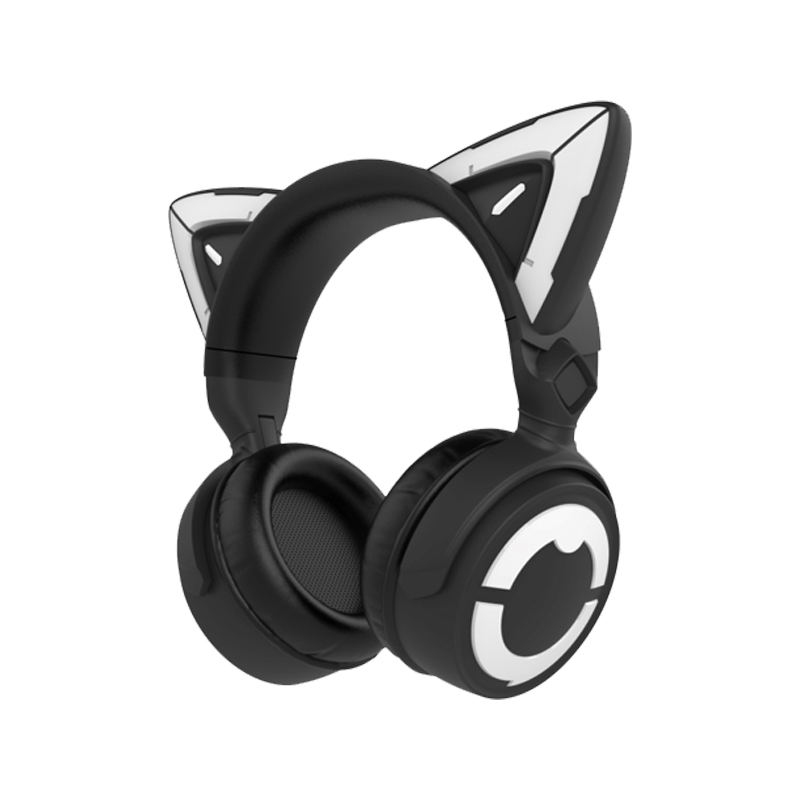Yowu Cat Ear Headphones IV Black image 2