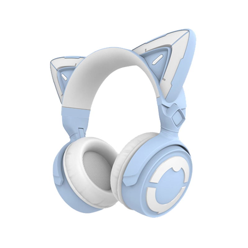 Yowu Cat Ear Headphones IV Blue image 2
