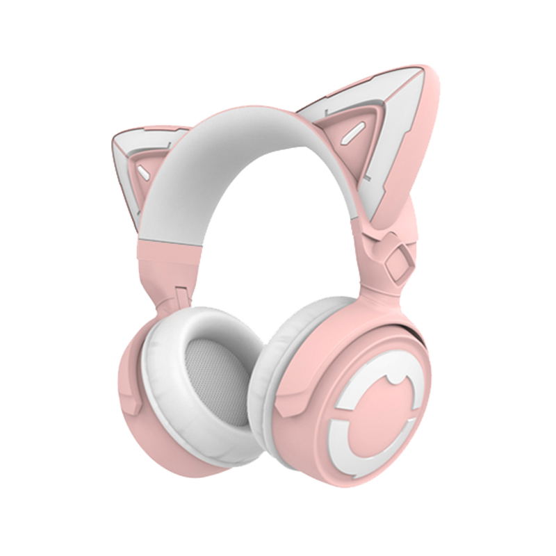 Yowu Cat Ear Headphones IV Pink image 2