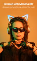 Yowu Cat Ear Headphones Rave thumbnail 7