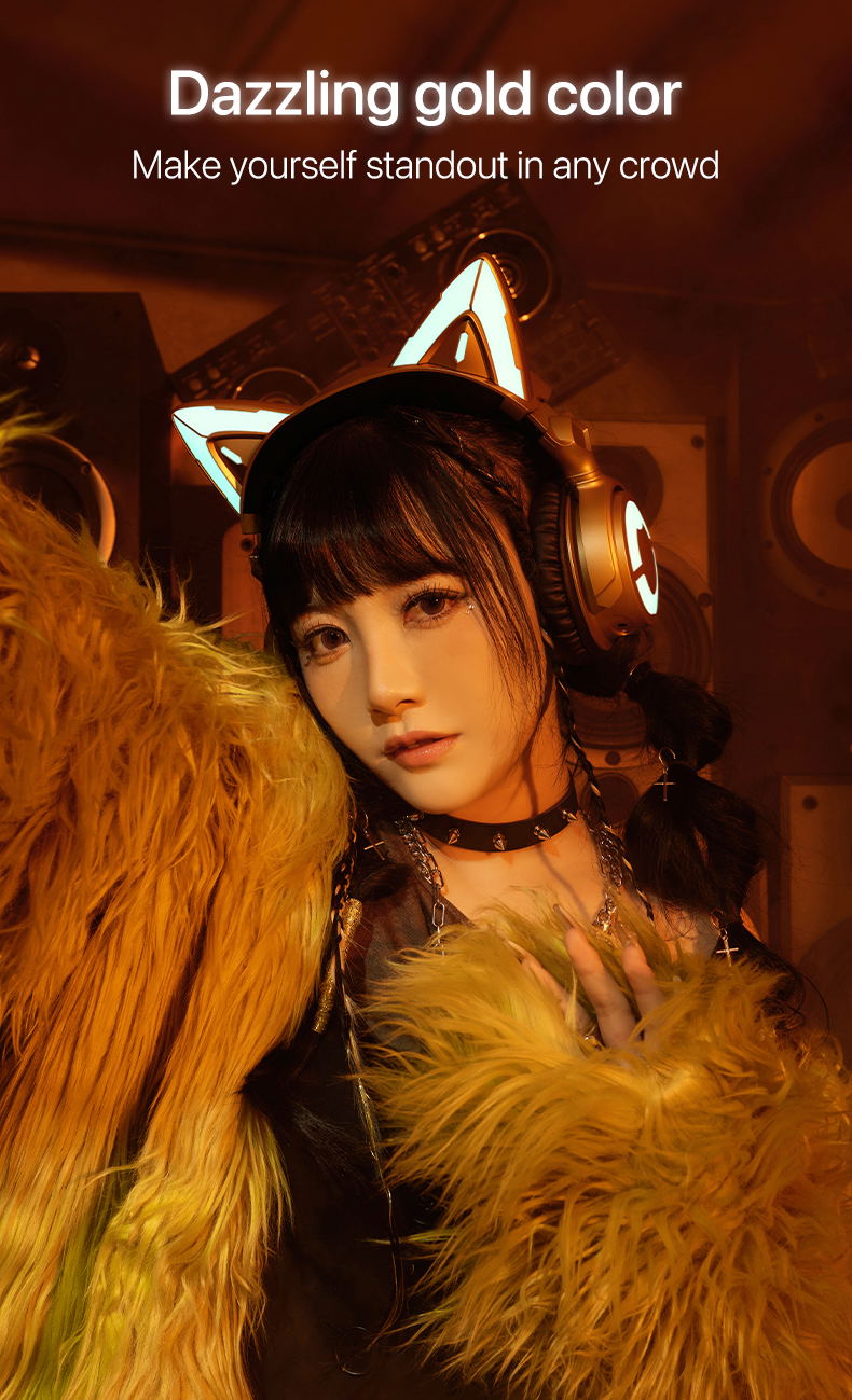 Yowu Cat Ear Headphones Rave image 9