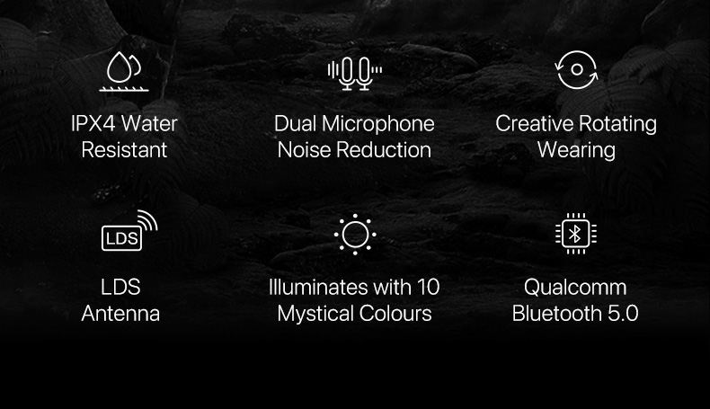 Yowu Sphynx TWS Earphones Raven Black image 8