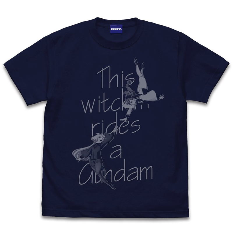 Mobile Suit Gundam: The Witch from Mercury - Suletta & Miorine T-Shirt (Navy | Size XL) image 1