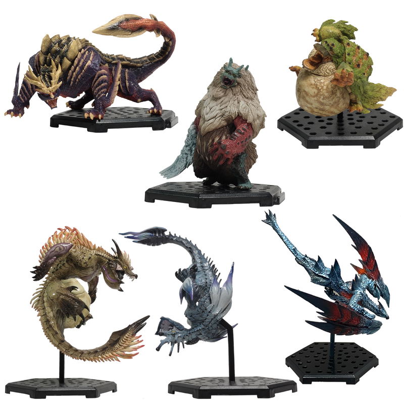 Capcom Figure Builder Monster Hunter Standard Model Plus THE BEST Vol. 19, 20, 21 (Set of 6 Pieces) image 1