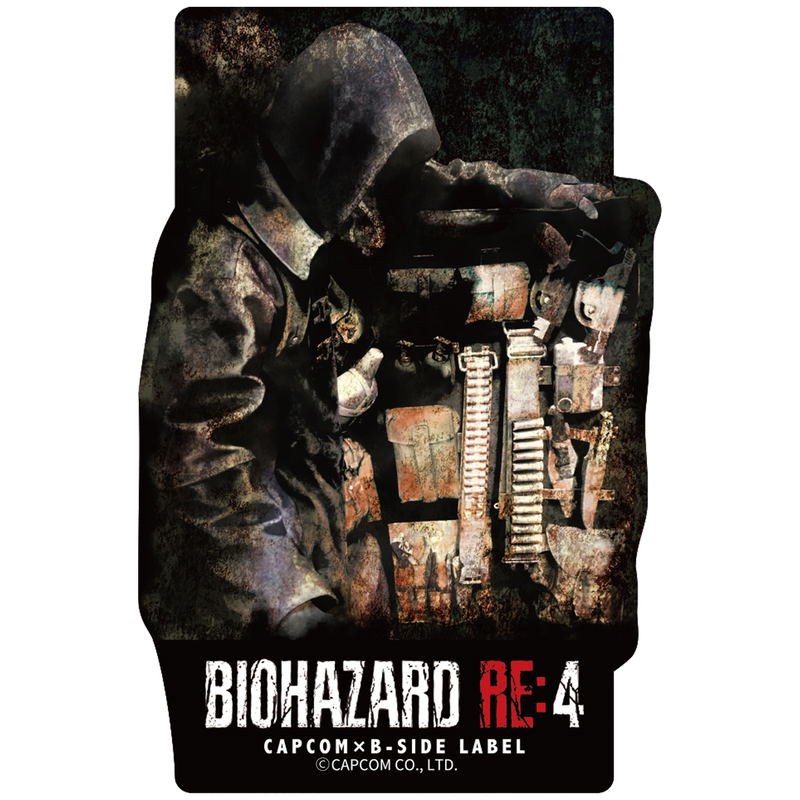 Capcom x B-Side Label Sticker Resident Evil 4 - Weapons Dealer image 1