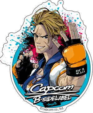 Capcom x B-Side Label Sticker Street Fighter 6 - Luke_