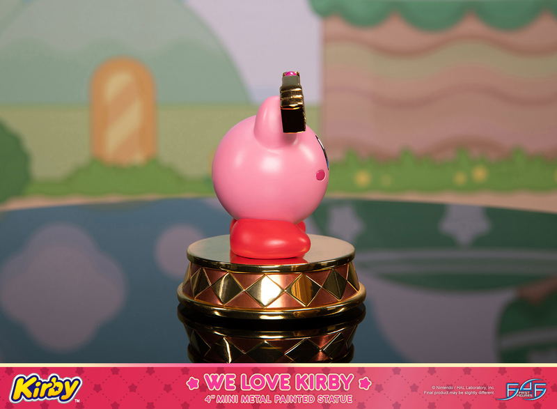 Kirby Mini Metal Painted Statue: We Love Kirby image 10