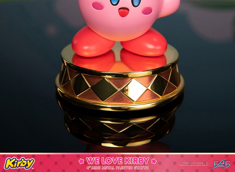 Kirby Mini Metal Painted Statue: We Love Kirby image 15