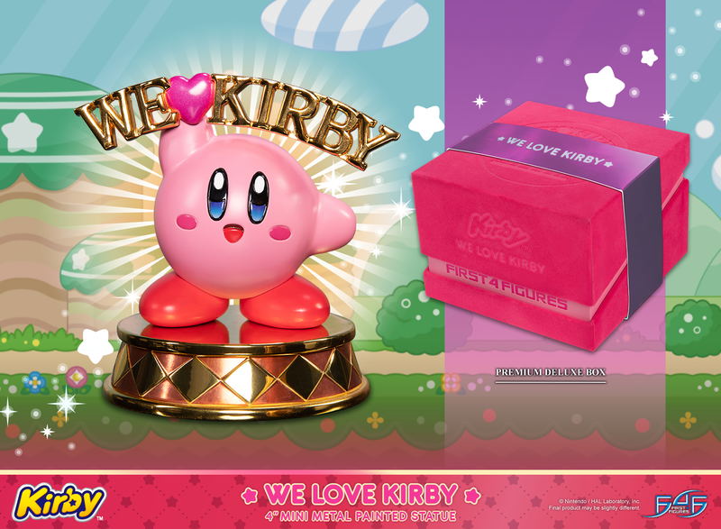 Kirby Mini Metal Painted Statue: We Love Kirby image 19