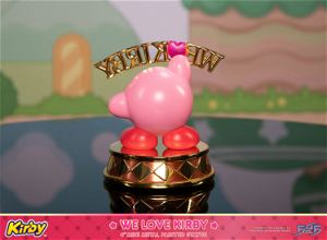 Kirby Mini Metal Painted Statue: We Love Kirby