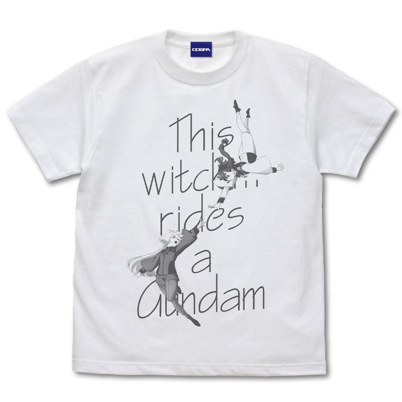 Mobile Suit Gundam: The Witch from Mercury - Suletta & Miorine T-Shirt (White | Size L) image 1